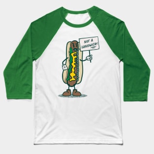 Protesting Hot Dog! Baseball T-Shirt